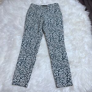 Zara animal print dress pants size L